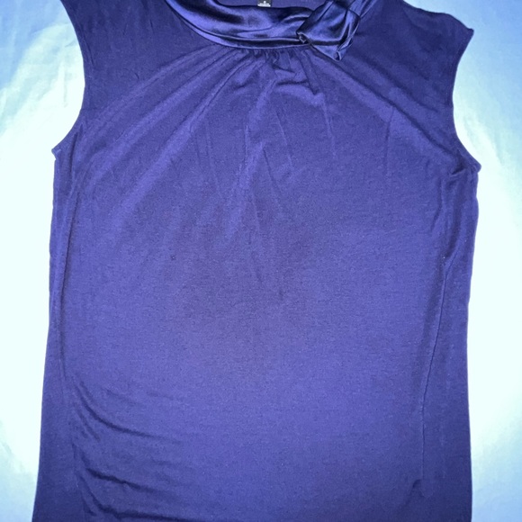 Ann Taylor Tops - Ann Taylor Blue Sleeveless Top Size Small‎